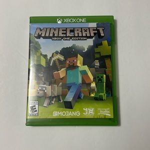 Minecraft one edition. XBOX ONE,pre owned